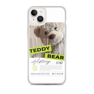 iPhone 14 Plus Teddy Bear Hystory iPhone Case by Design Express