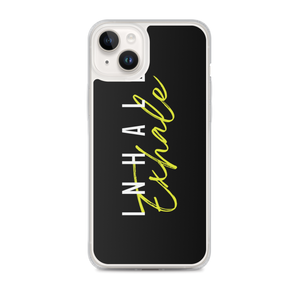 Inhale Exhale Clear Case for iPhone®