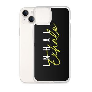 Inhale Exhale Clear Case for iPhone®