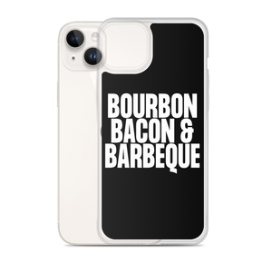 Bourbon Bacon & Barbeque (Funny) iPhone Case