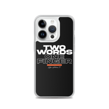 iPhone 14 Pro Two Words One Finger iPhone Case by Design Express