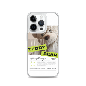 iPhone 14 Pro Teddy Bear Hystory iPhone Case by Design Express