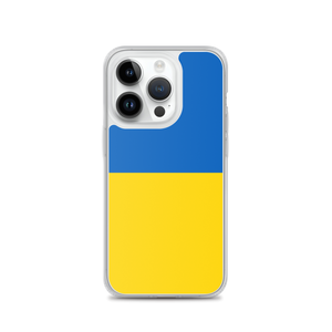 iPhone 14 Pro Ukraine Flag (Support Ukraine) iPhone Case by Design Express