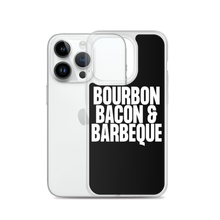 Bourbon Bacon & Barbeque (Funny) iPhone Case