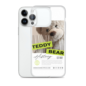 Teddy Bear Hystory iPhone Case by Design Express