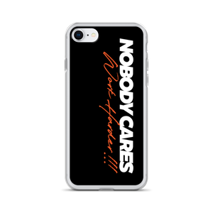 iPhone 7/8 Nobody Cares, Work Harder (Motivation) iPhone Case by Design Express