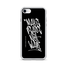 iPhone 7/8 Make Peace Not War Vertical Graffiti (motivation) iPhone Case by Design Express