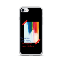 iPhone 7/8 Rainbow iPhone Case Black by Design Express