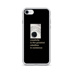 iPhone 7/8 Creativity is the greatest rebellion in existence iPhone Case by Design Express