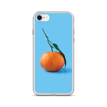 iPhone 7/8 Orange on Blue iPhone Case by Design Express