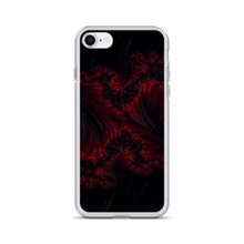 iPhone 7/8 Black Red Fractal Art iPhone Case by Design Express