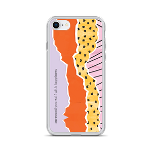 iPhone 7/8 Surround Yourself with Happiness iPhone Case by Design Express