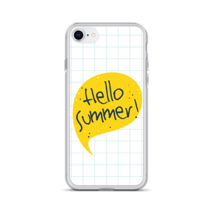 iPhone 7/8 Hello Summer Yellow iPhone Case by Design Express