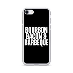 Bourbon Bacon & Barbeque (Funny) iPhone Case