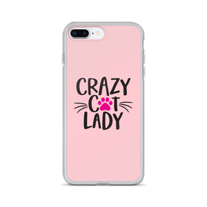 iPhone 7 Plus/8 Plus Crazy Cat Lady (Cat Lover) Funny iPhone Case by Design Express