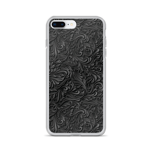 iPhone 7 Plus/8 Plus 3D Black Ornament Pattern iPhone Case by Design Express