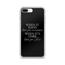 iPhone 7 Plus/8 Plus When it rains, look for rainbows (Quotes) iPhone Case by Design Express