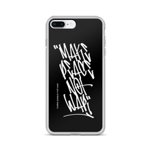 iPhone 7 Plus/8 Plus Make Peace Not War Vertical Graffiti (motivation) iPhone Case by Design Express