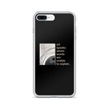 iPhone 7 Plus/8 Plus Art speaks where words are unable to explain iPhone Case by Design Express