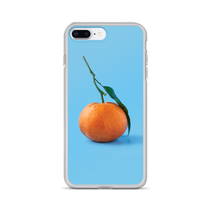 iPhone 7 Plus/8 Plus Orange on Blue iPhone Case by Design Express