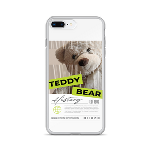 iPhone 7 Plus/8 Plus Teddy Bear Hystory iPhone Case by Design Express