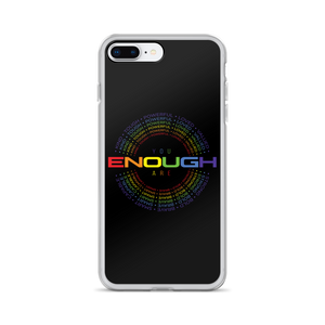 You Are Enough (Colorful) Clear Case for iPhone®