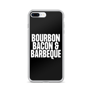 Bourbon Bacon & Barbeque (Funny) iPhone Case