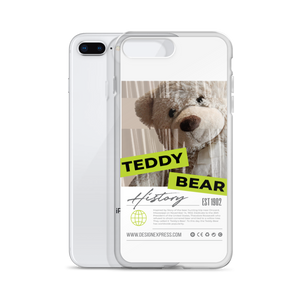 Teddy Bear Hystory iPhone Case by Design Express