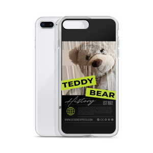 Teddy Bear Hystory iPhone Case Black by Design Express