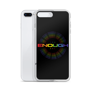 You Are Enough (Colorful) Clear Case for iPhone®