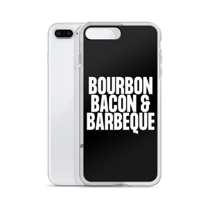 Bourbon Bacon & Barbeque (Funny) iPhone Case