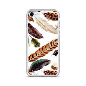 iPhone SE Feathers Pattern iPhone Case by Design Express