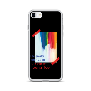 iPhone SE Rainbow iPhone Case Black by Design Express