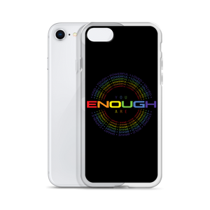 You Are Enough (Colorful) Clear Case for iPhone®