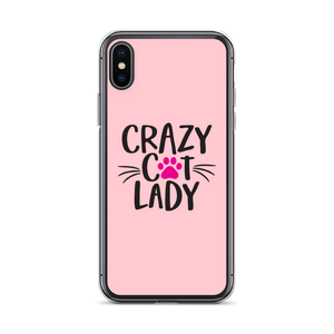 iPhone X/XS Crazy Cat Lady (Cat Lover) Funny iPhone Case by Design Express