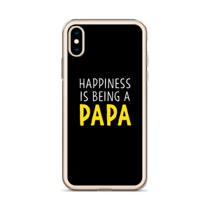 Happiness is Being a Papa (Funny) iPhone Case by Design Express