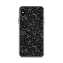 iPhone X/XS 3D Black Ornament Pattern iPhone Case by Design Express