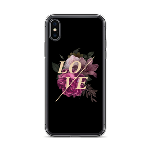 iPhone X/XS Love Flower iPhone Case by Design Express