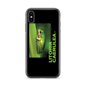 iPhone X/XS Litoria Caerulia iPhone Case by Design Express