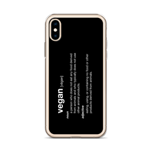 Vegan Dictionary iPhone Case by Design Express