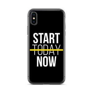 iPhone X/XS Start Now (Motivation) iPhone Case by Design Express