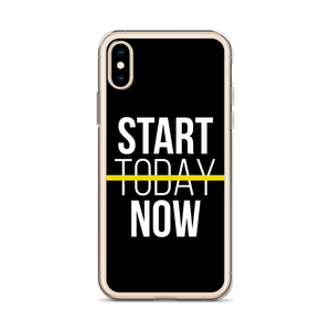 Start Now (Motivation) iPhone Case by Design Express