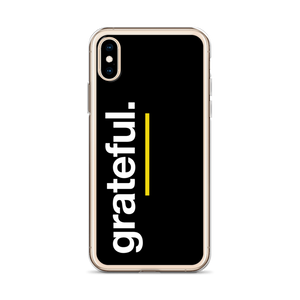 Grateful (Sans) iPhone Case by Design Express