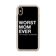 Worst Mom Ever (Funny) iPhone Case by Design Express