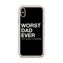 Worst Dad Ever (Funny) iPhone Case by Design Express