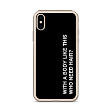 With a body like this, who need hair (Funny) iPhone Case by Design Express