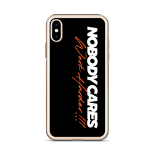 Nobody Cares, Work Harder (Motivation) iPhone Case by Design Express