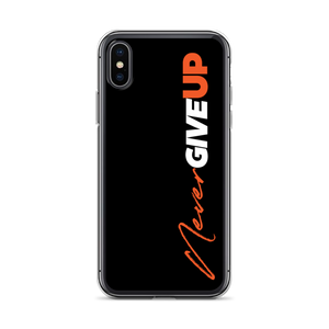 iPhone X/XS Never Give Up (Motivation) iPhone Case by Design Express