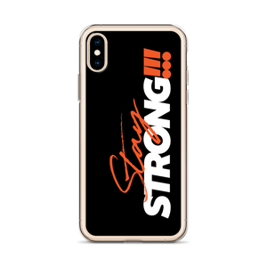 Stay Strong (Motivation) iPhone Case by Design Express