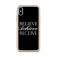 Believe Achieve Receieve iPhone Case by Design Express